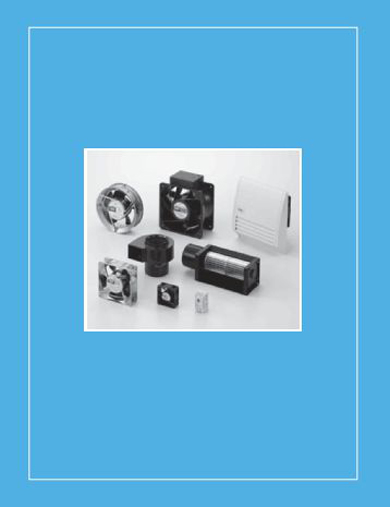Cooling Fans Overview - Oriental Motor
